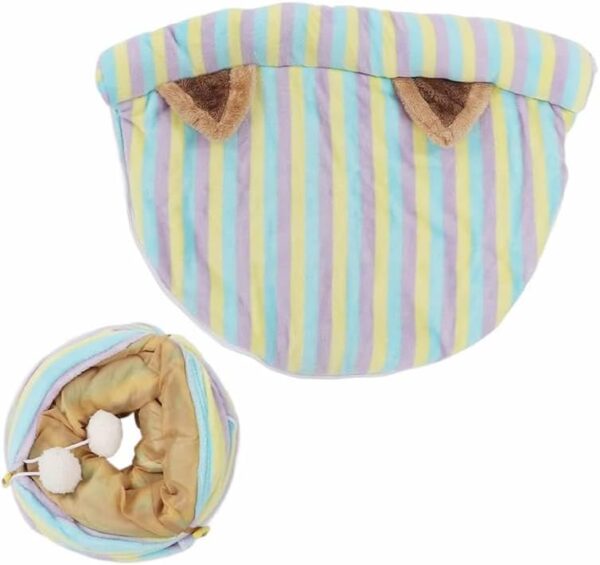 猫用トンネル 猫ハウス キャットトンネル 猫ベッド おもちゃ ペットハウス キャット ネコトンネル ネコの寝袋 ペット用品 クッション 折りたたみ プレイベッド キャンバス 屋内用 MIYU-JP ミユ ジャパン - 画像 (6)