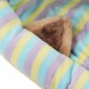 猫用トンネル 猫ハウス キャットトンネル 猫ベッド おもちゃ ペットハウス キャット ネコトンネル ネコの寝袋 ペット用品 クッション 折りたたみ プレイベッド キャンバス 屋内用 MIYU-JP ミユ ジャパン - 画像 (5)