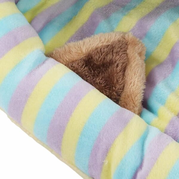 猫用トンネル 猫ハウス キャットトンネル 猫ベッド おもちゃ ペットハウス キャット ネコトンネル ネコの寝袋 ペット用品 クッション 折りたたみ プレイベッド キャンバス 屋内用 MIYU-JP ミユ ジャパン - 画像 (5)