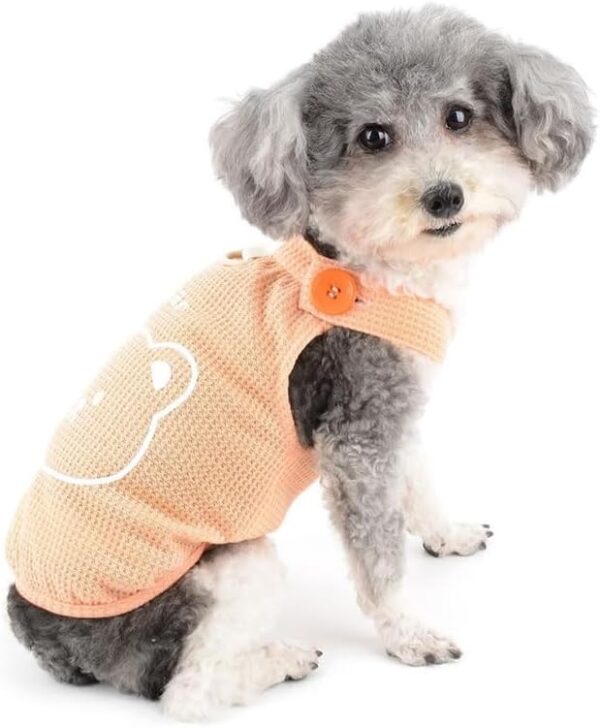 ペットのお洋服 ドッグウェア タンクトップ ウェアハーネス Dカン付き オシャレ 犬服 春夏 中型犬 小型犬【全2カラー／4サイズ】MIYU-JP ミユジャパン - 画像 (9)