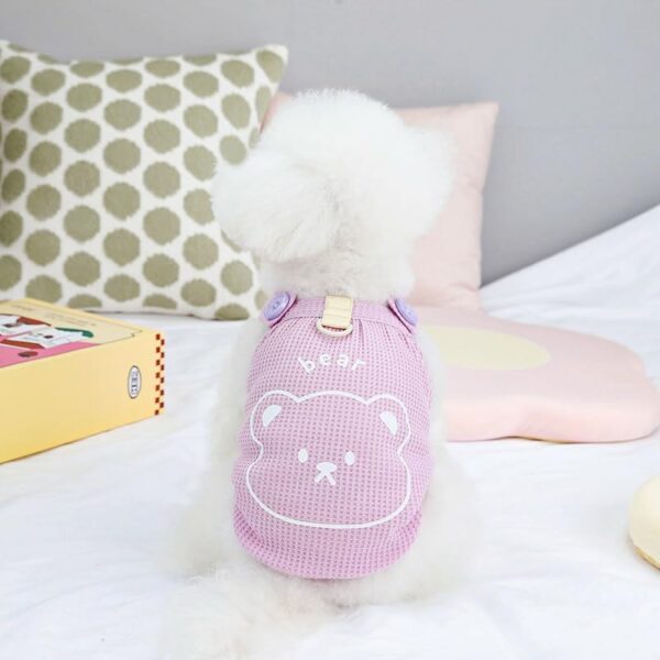 ペットのお洋服 ドッグウェア タンクトップ ウェアハーネス Dカン付き オシャレ 犬服 春夏 中型犬 小型犬【全2カラー／4サイズ】MIYU-JP ミユジャパン - 画像 (11)