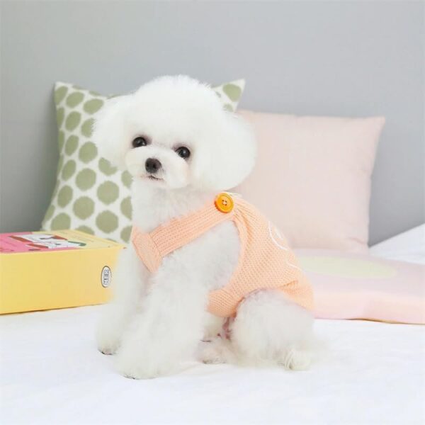 ペットのお洋服 ドッグウェア タンクトップ ウェアハーネス Dカン付き オシャレ 犬服 春夏 中型犬 小型犬【全2カラー／4サイズ】MIYU-JP ミユジャパン - 画像 (8)