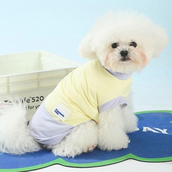 ペットのお洋服 ドッグウェア ノースリーブ おしゃれ 犬服 冷感ペット 通気性 薄手 涼しい ベスト 柔らかい 春夏秋 中型犬 小型犬 MIYU-JP ミユジャパン - 画像 (6)