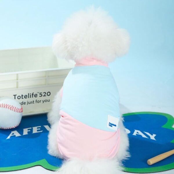 ペットのお洋服 ドッグウェア ノースリーブ おしゃれ 犬服 冷感ペット 通気性 薄手 涼しい ベスト 柔らかい 春夏秋 中型犬 小型犬 MIYU-JP ミユジャパン - 画像 (4)