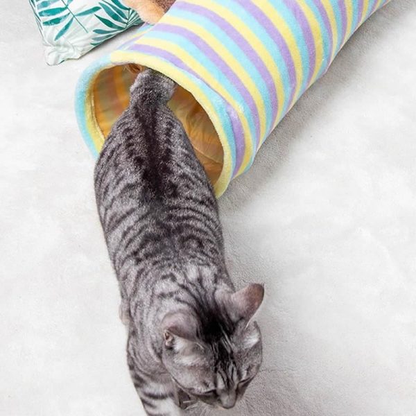猫用トンネル 猫ハウス - 画像 (4)
